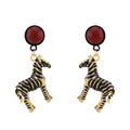 ZEBRA ANTI TARNISH EARRINGS