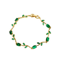 Green Tulip Bracelet