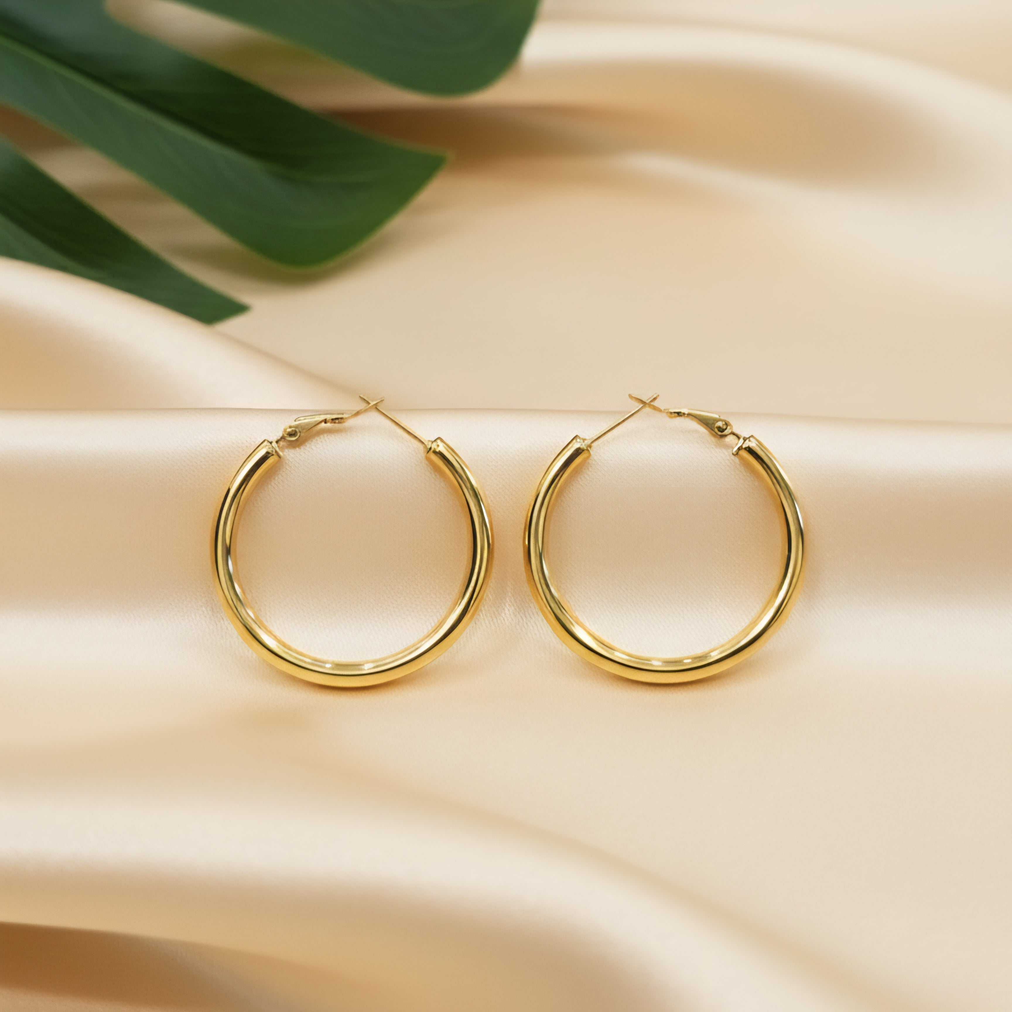Dangler Hoops | Anti Tarnish