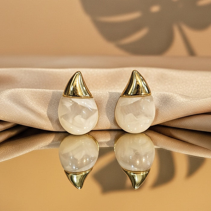 Mother Of Pearl Drop Earrings