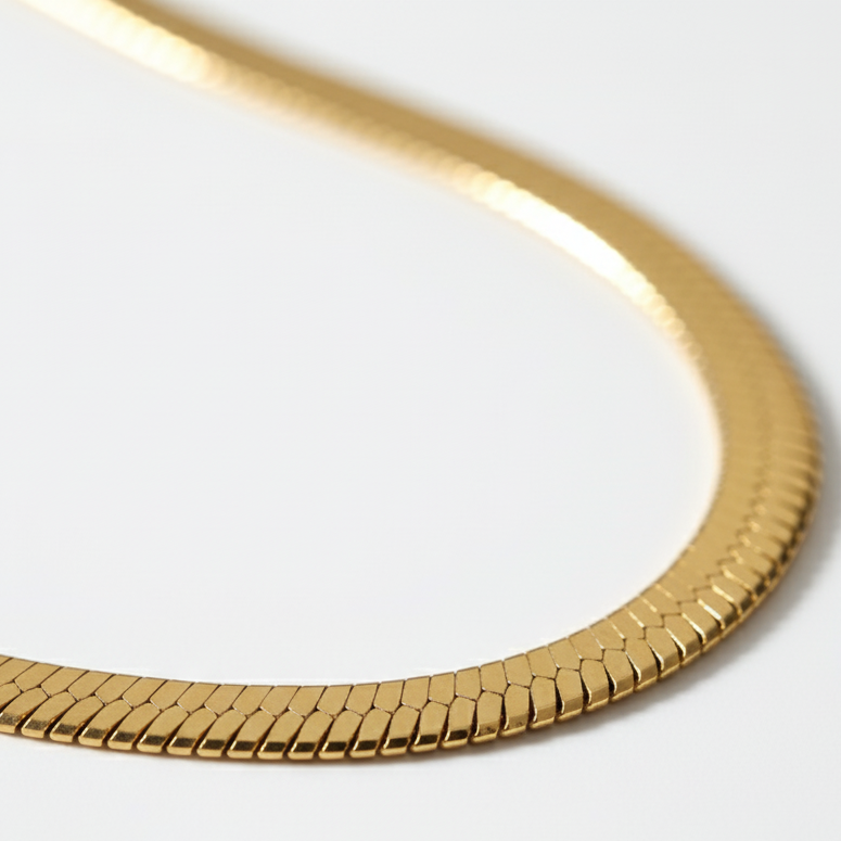 18K Gold Plated Snake Chain