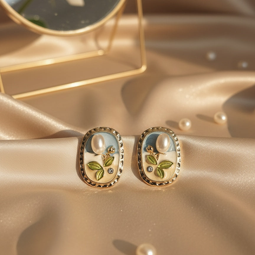 18k Gold Plated Studs