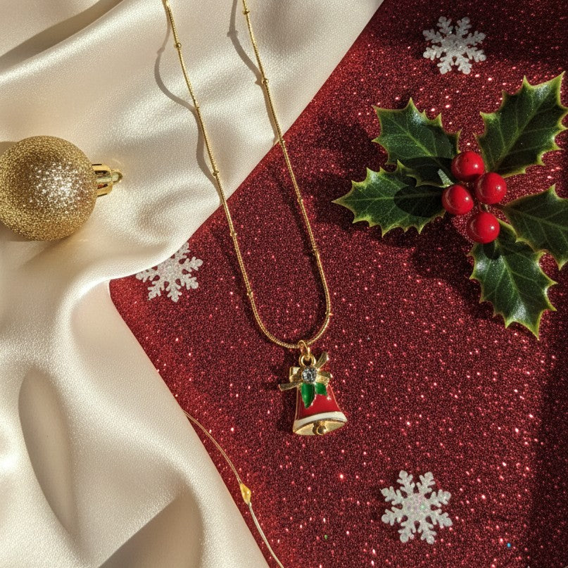 Jingle Bell Charm Necklace