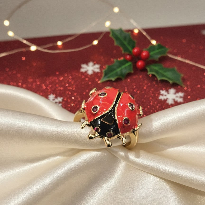 Lucky Ladybug Ring