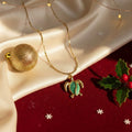 Turtle Charm Necklace