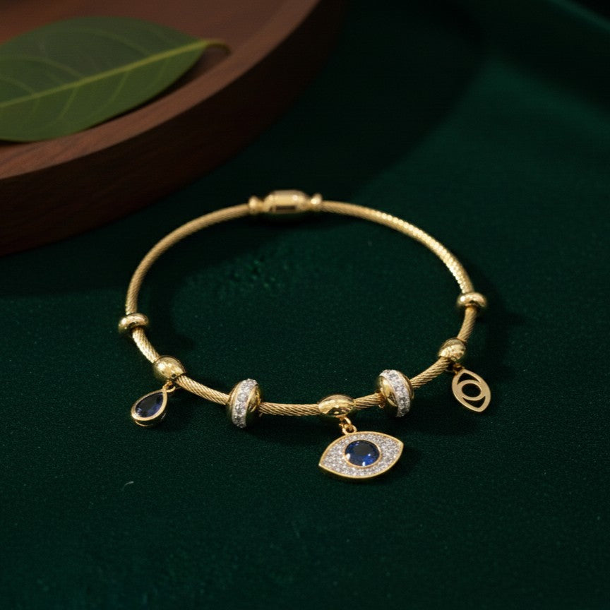 Evil Eye Charms Bracelet