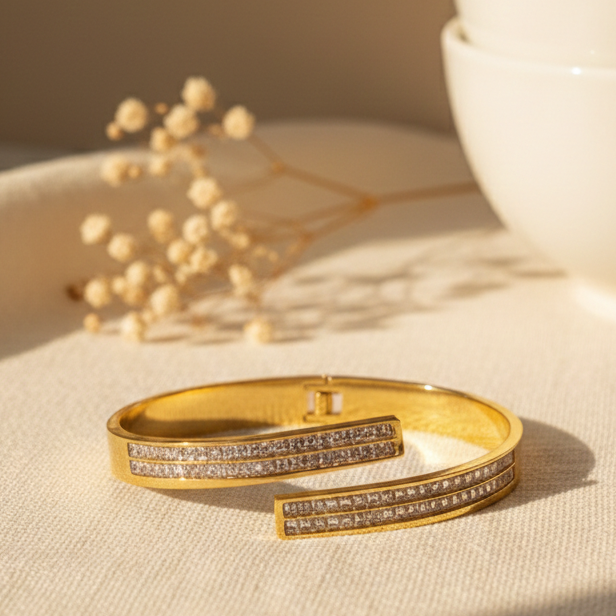 Diamond Studded Bracelet