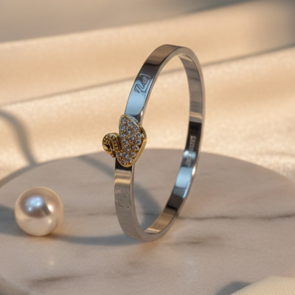 Silver Duck Bracelet