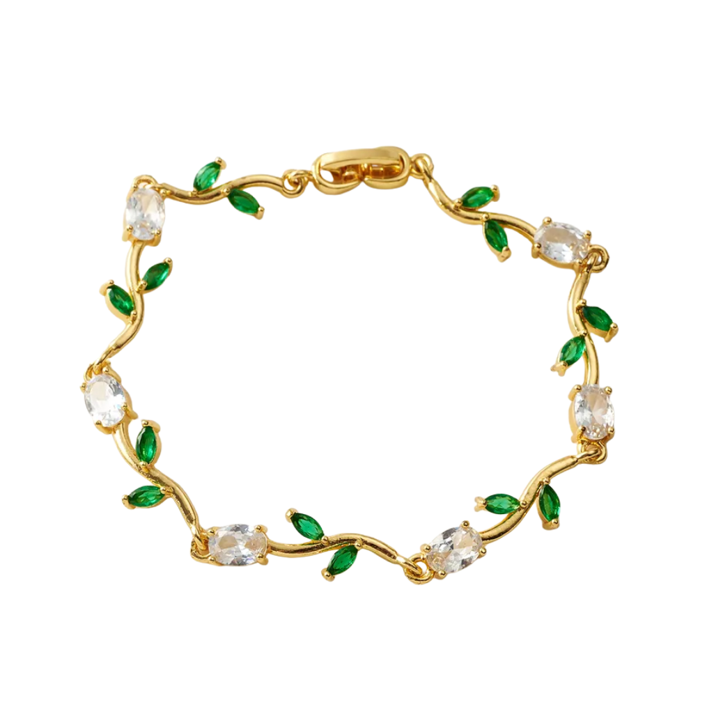Tulip Bracelet 18k Gold Plated