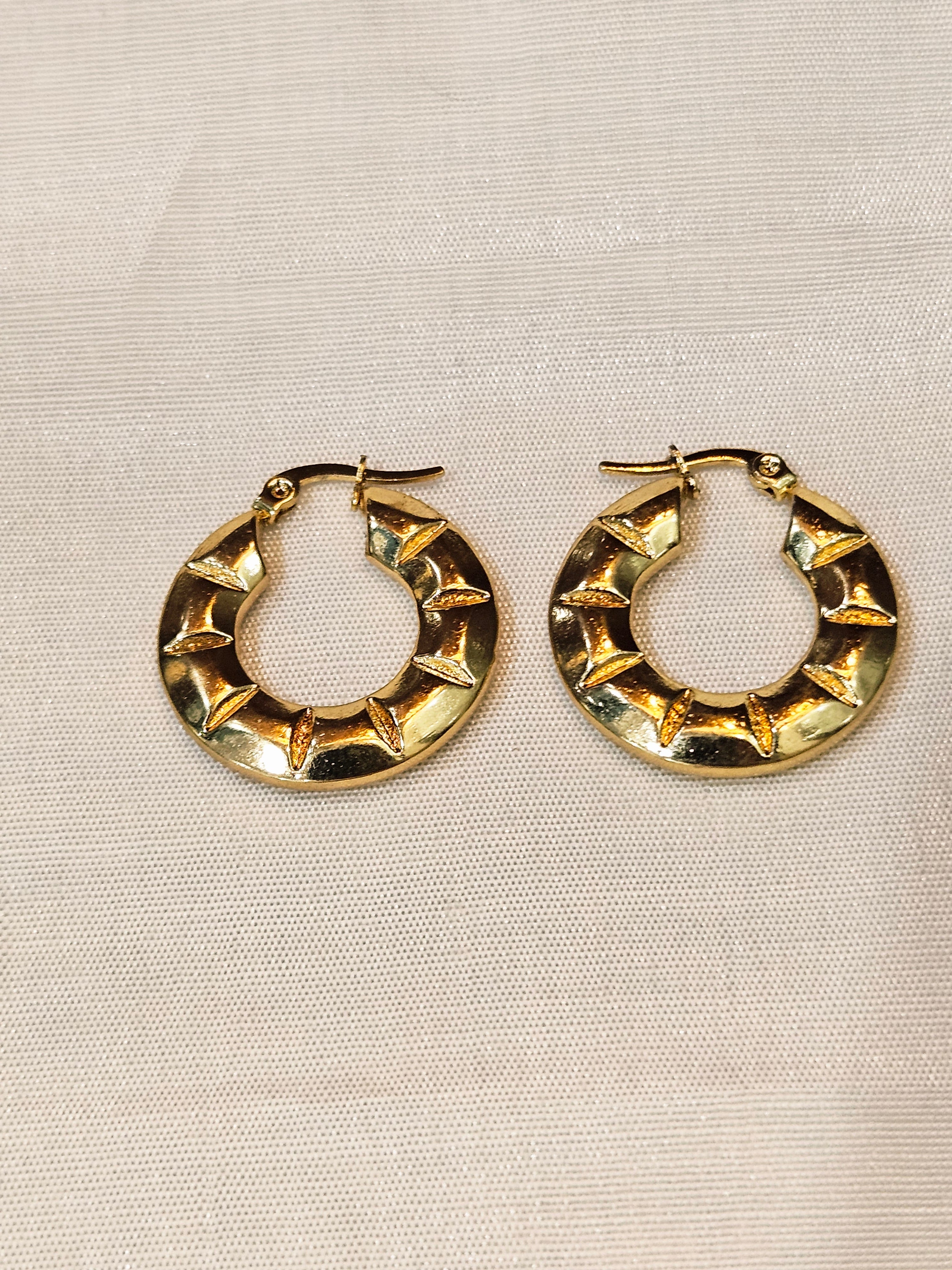 Anti Tarnish Hoops 03