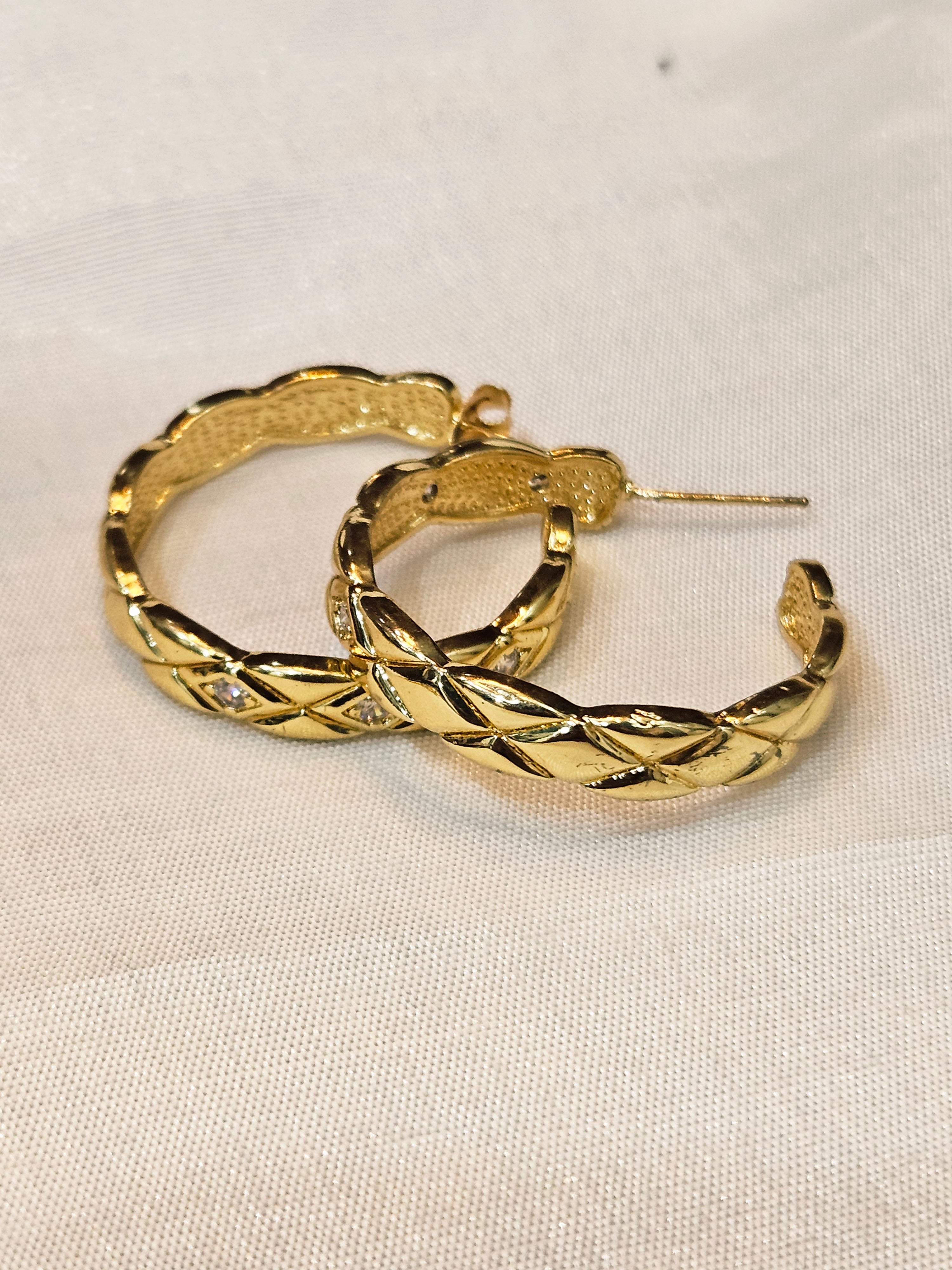 Anti Tarnish Hoops 14