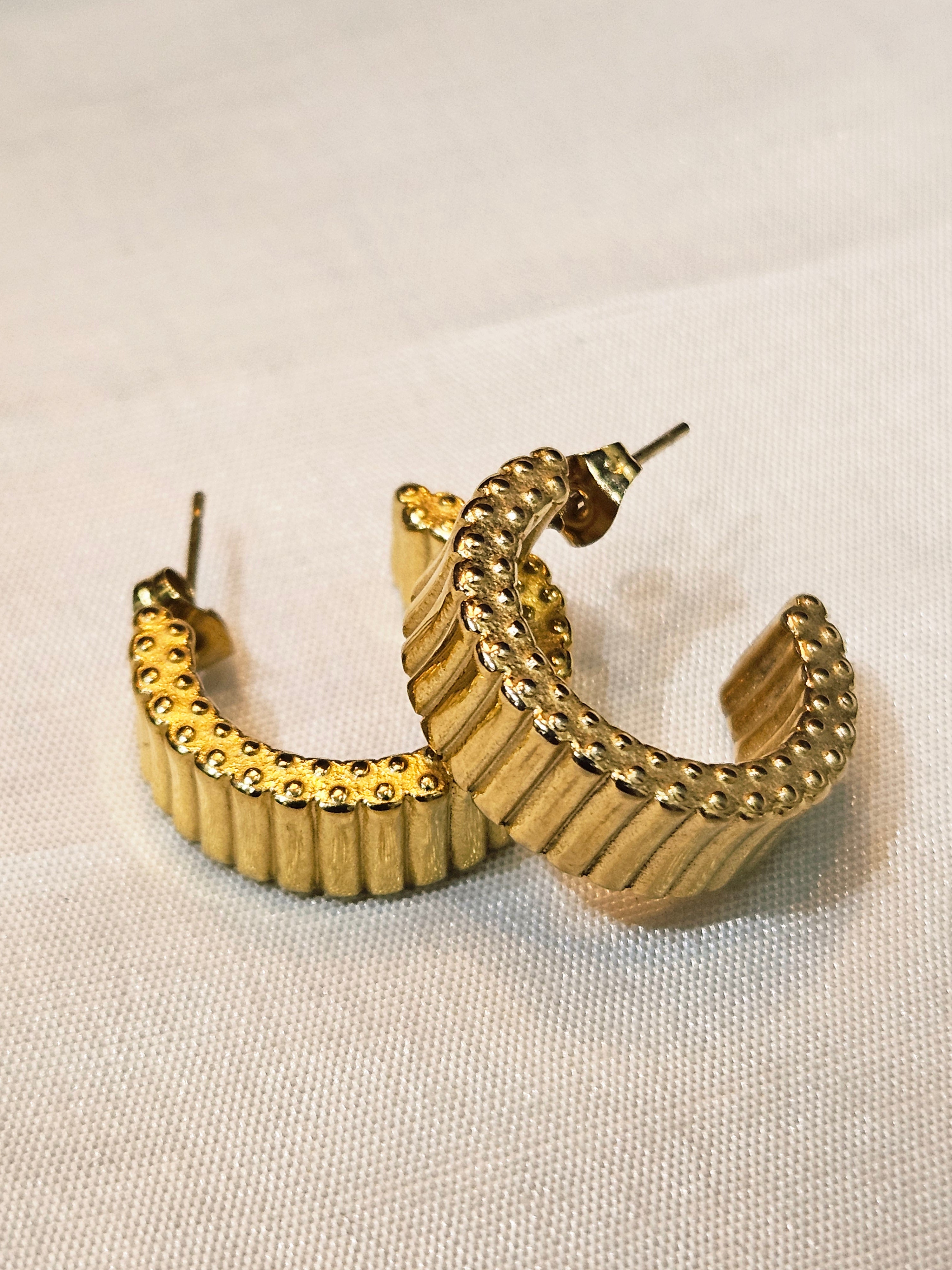 Anti Tarnish Hoops 07