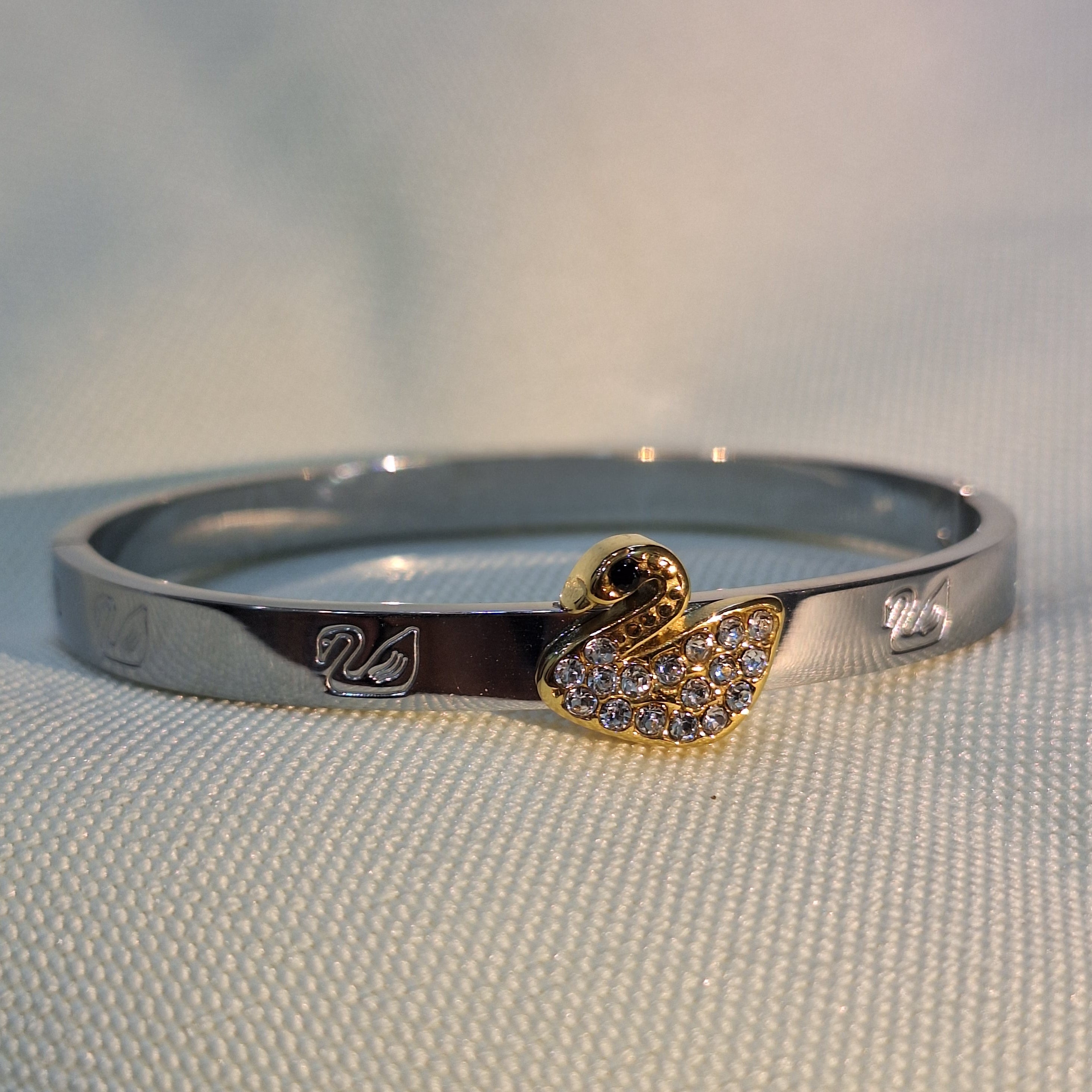 Silver Duck Bracelet