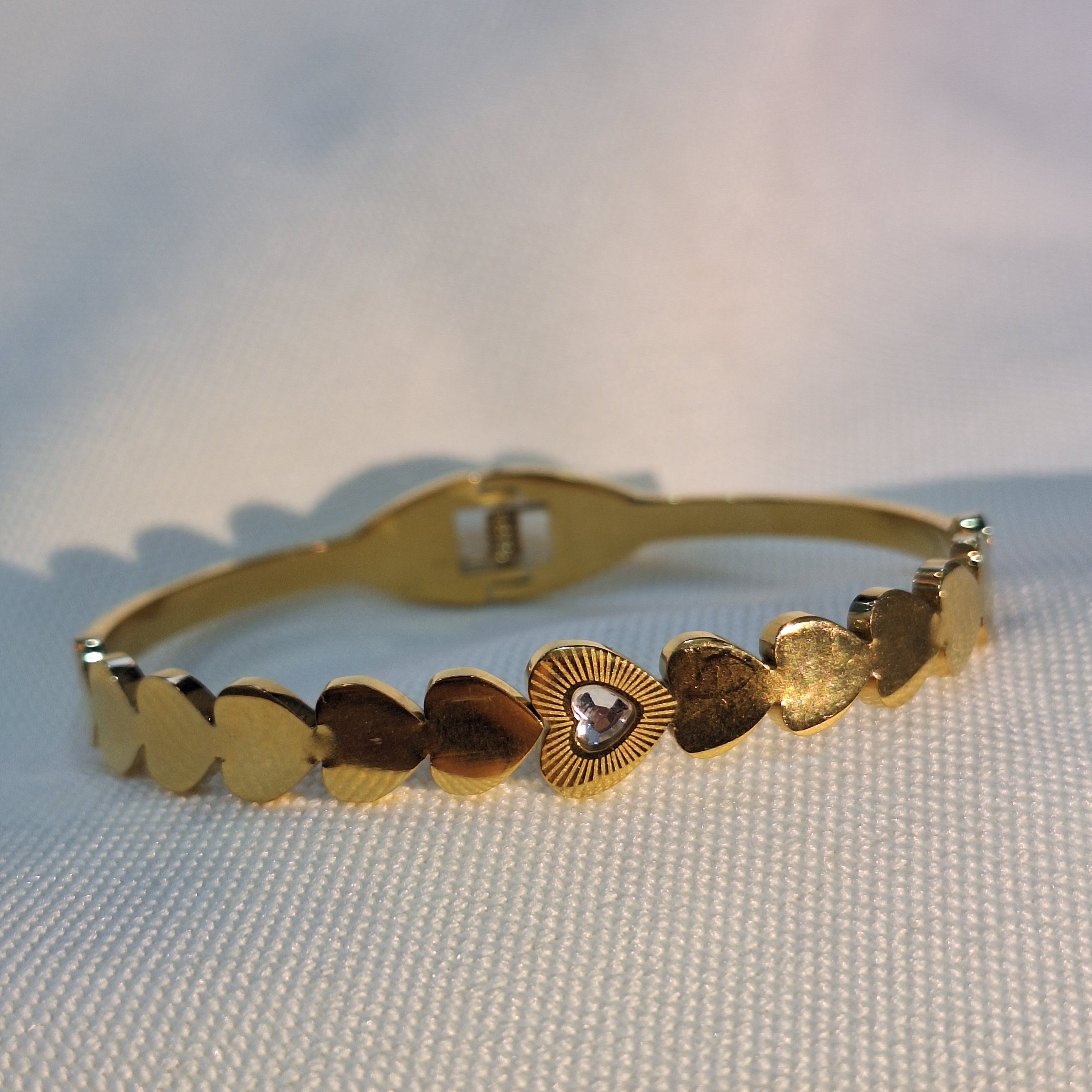 Diamond Heart Bracelet