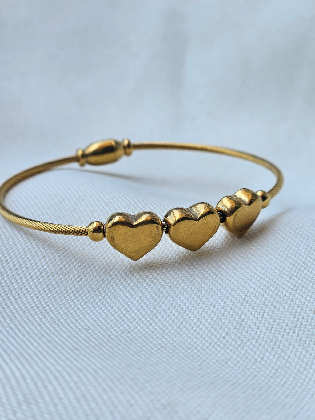 Adjustable Twisted Cable Cuff