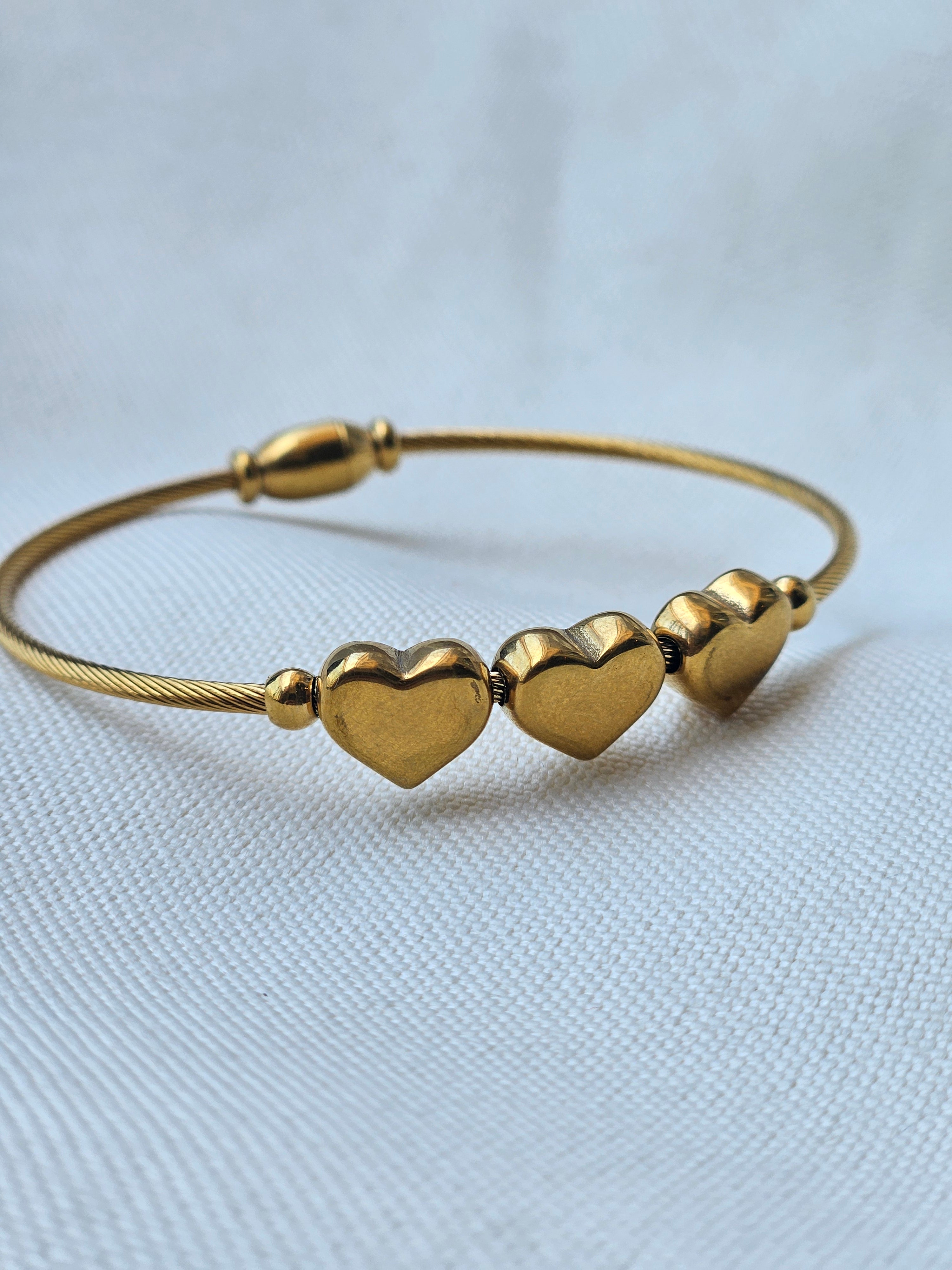 Adjustable Twisted Cable Cuff