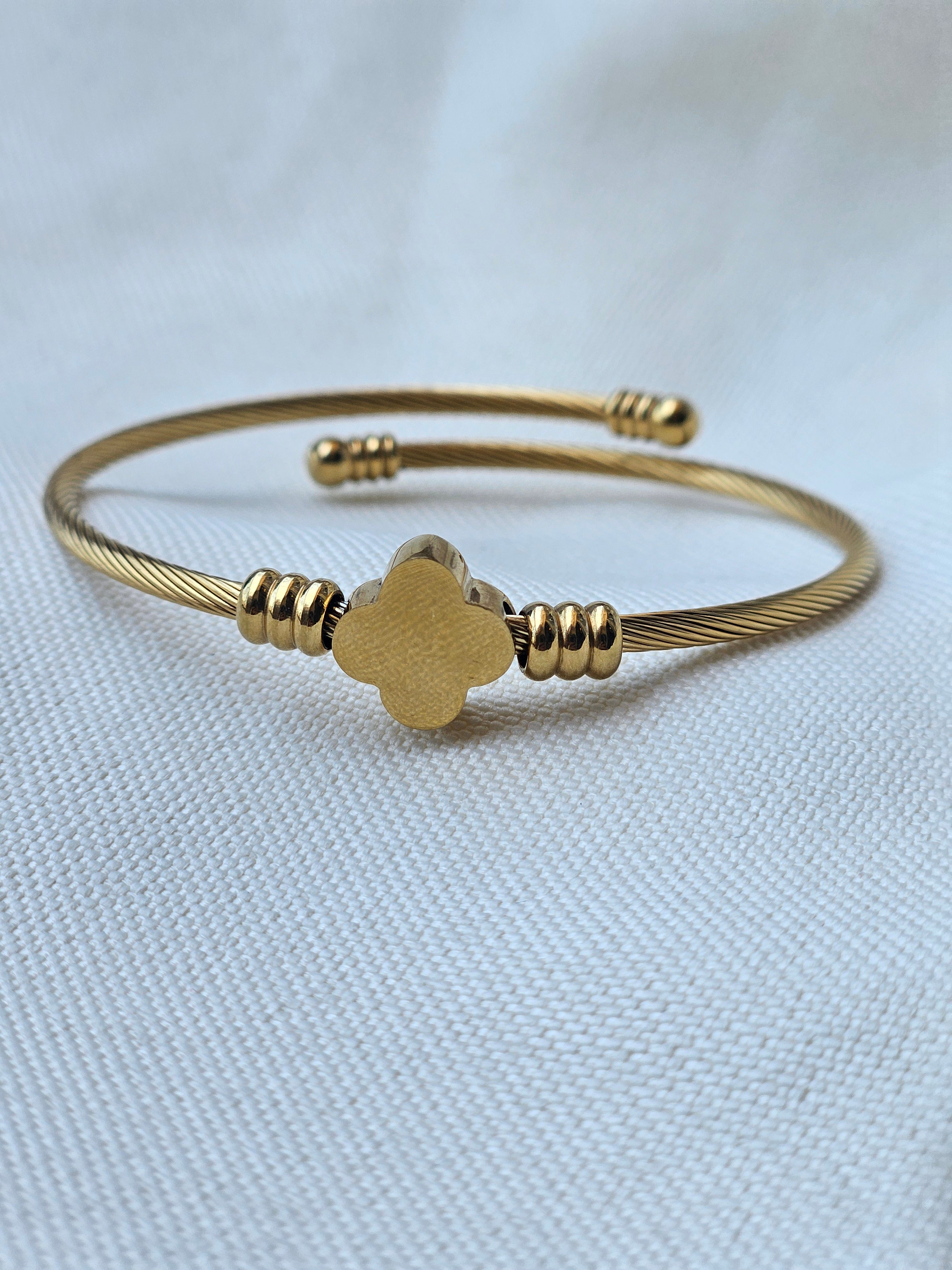 Stainless Steel Twisted Wire Cuff