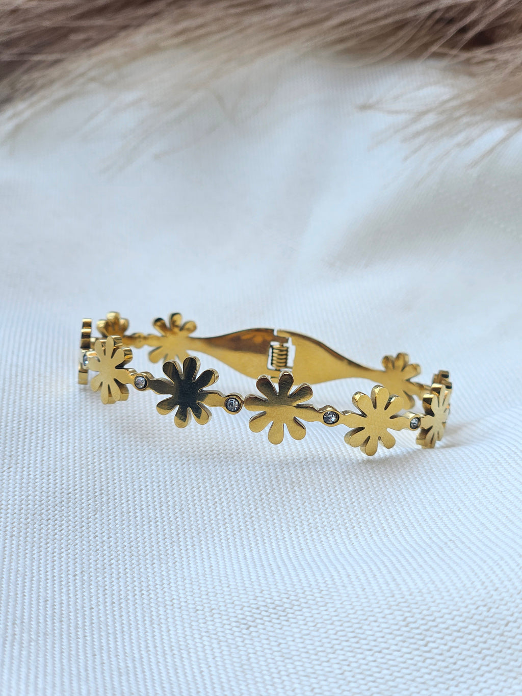 Dainty Floral Cuff