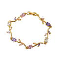 Tulip Bracelet 18k Gold Plated