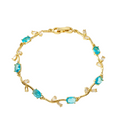 Blue Tulip Bracelet