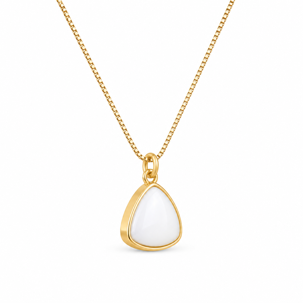 The Ivory Shield Pendant
