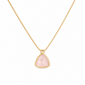The Petal Quartz Pebble Necklace