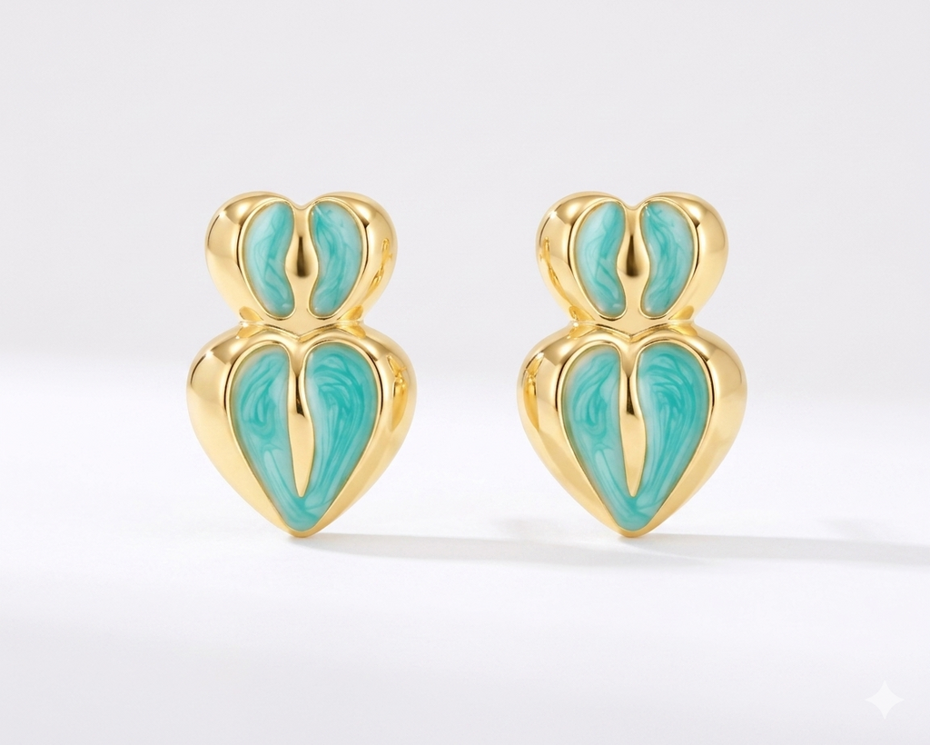 The Turquoise Empress Earrings