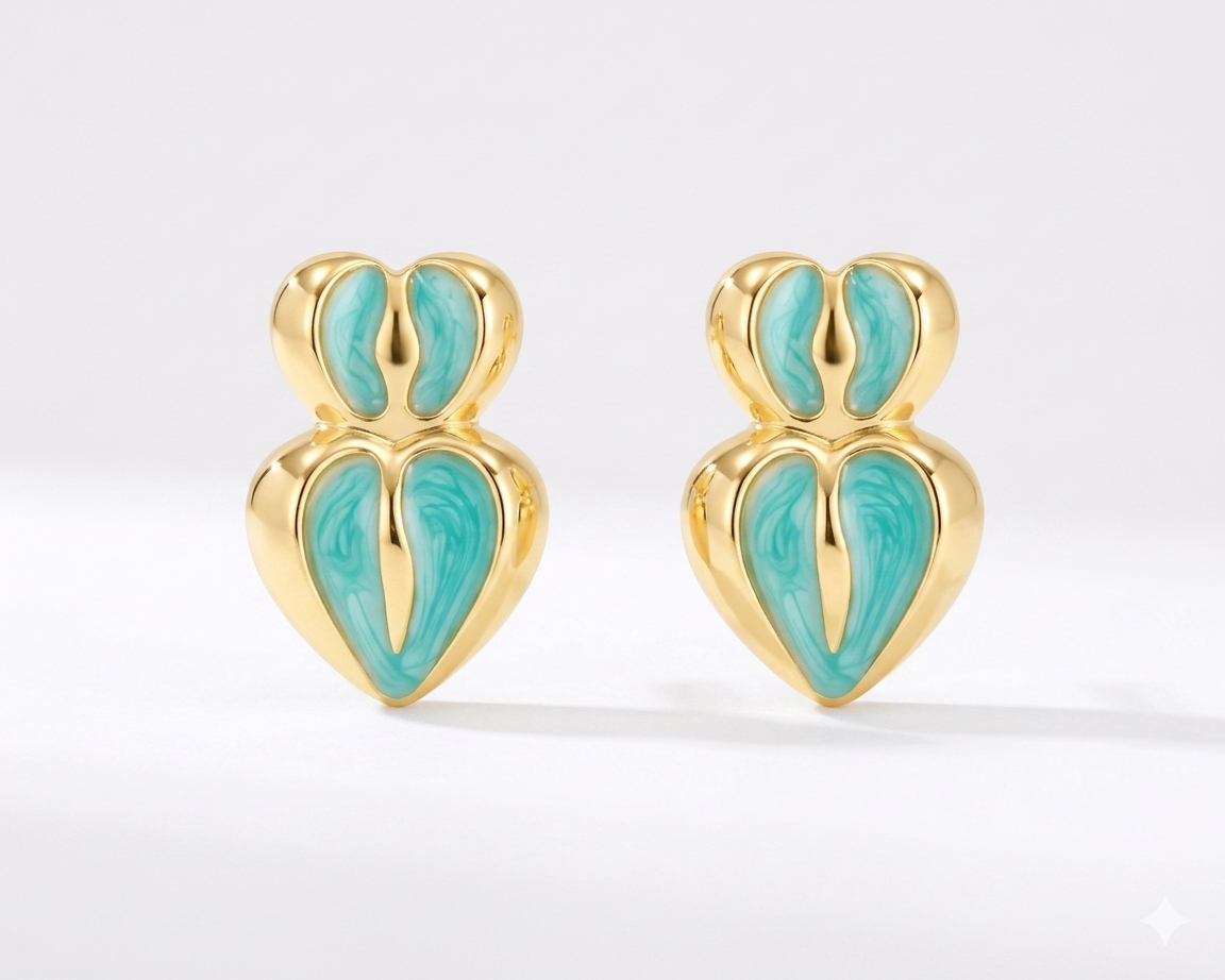 The Turquoise Empress Earrings