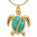 Turtle 18K Gold Plated Pendant