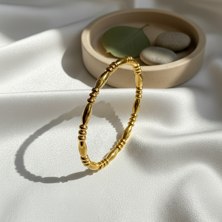 Nirvaan Gold Bracelet