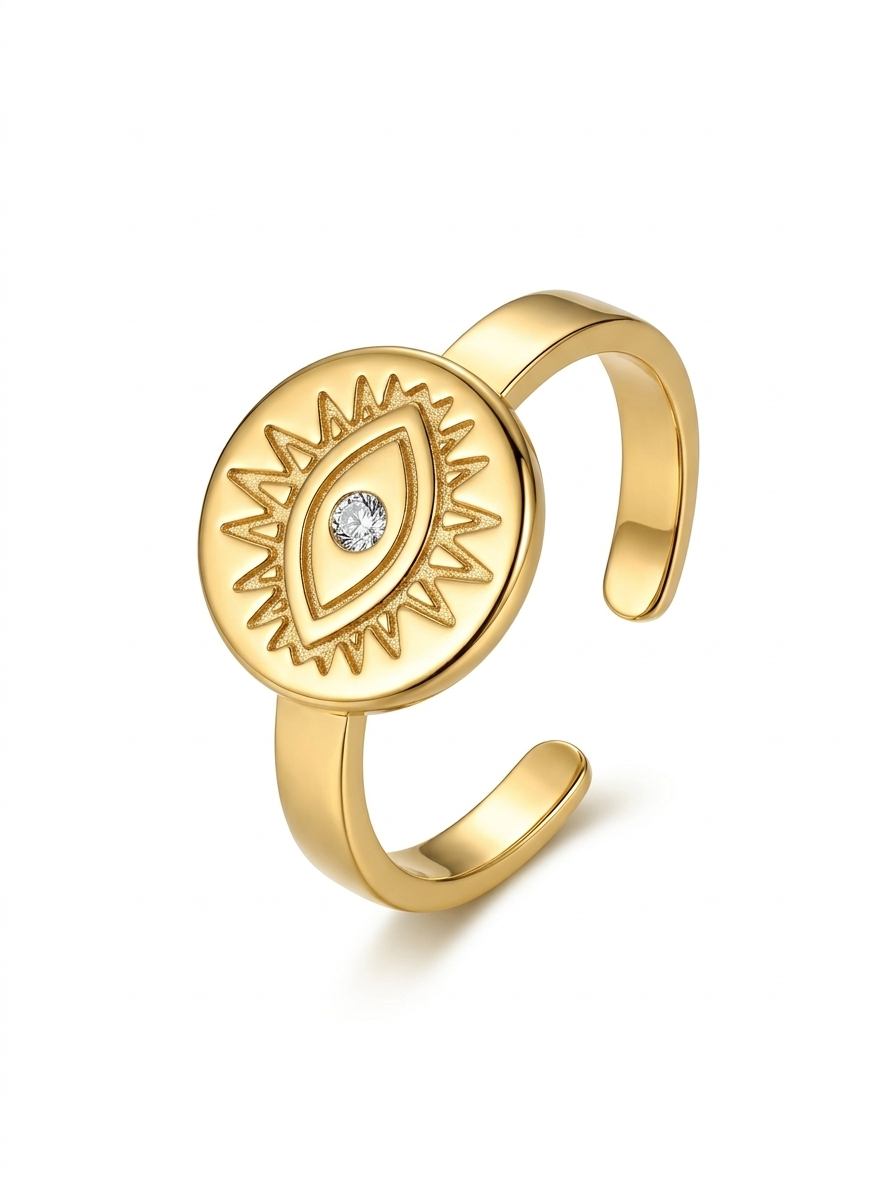 Evil Eye Aura Ring