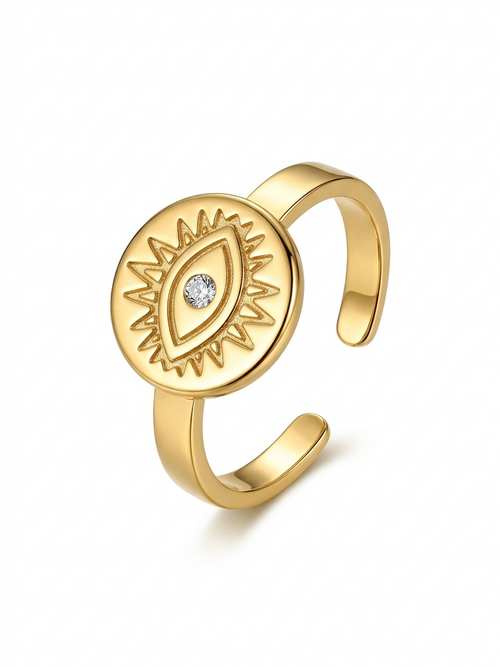 Evil Eye Aura Ring