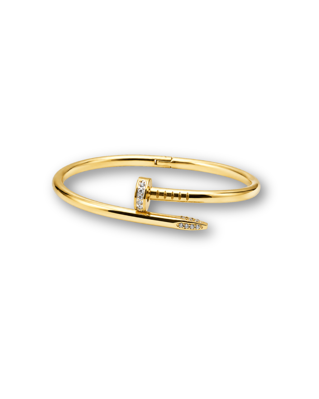 Sparkling Industrial Spike Wrist Collar