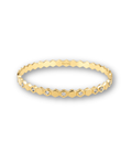 Gold Geometric Honeycomb Bracelet
