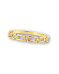 Interlocking Rectangle Link Bracelet
