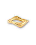 Chunky Wavy Bangle Bracelet