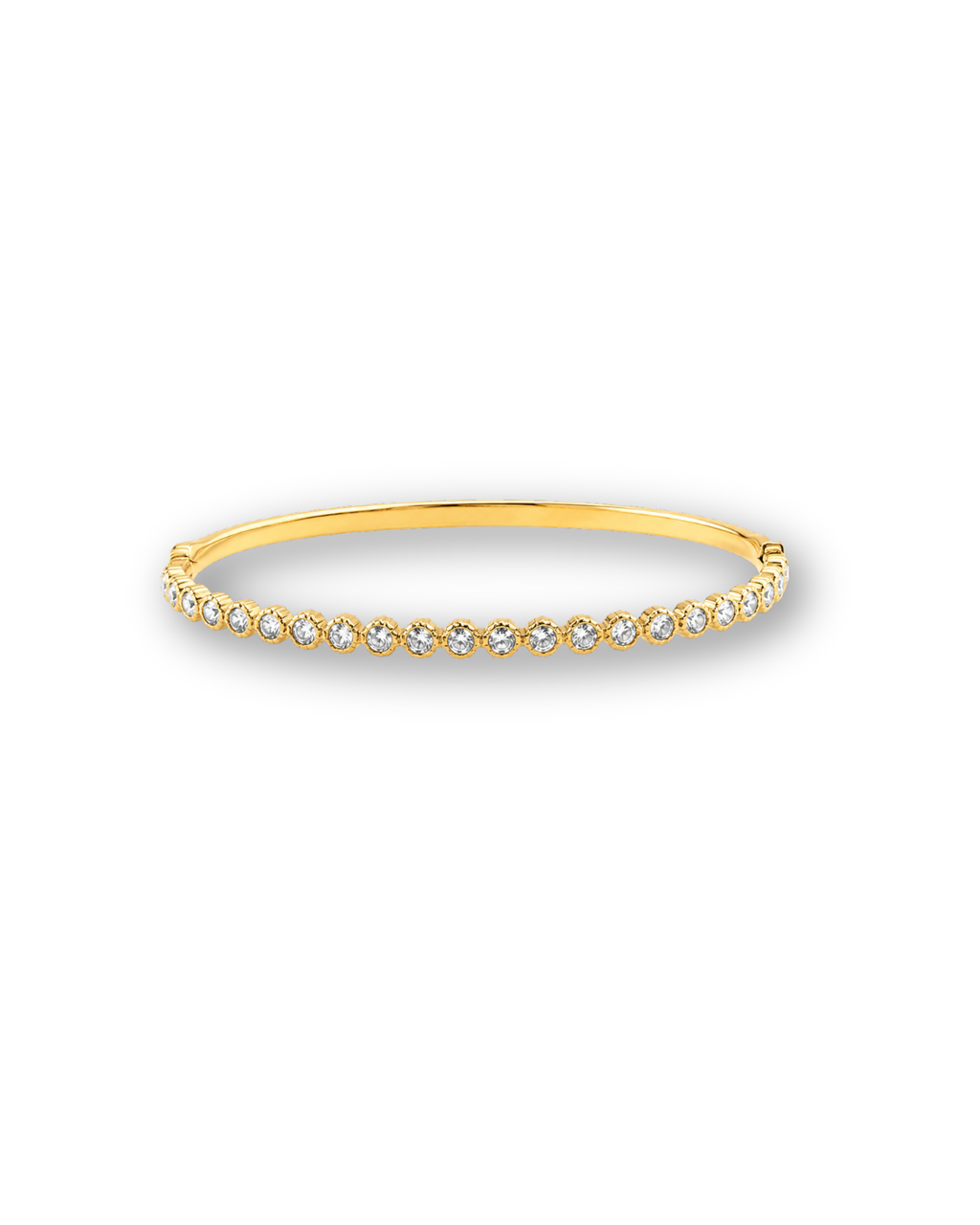 Sparkling Bezel Link Bracelet
