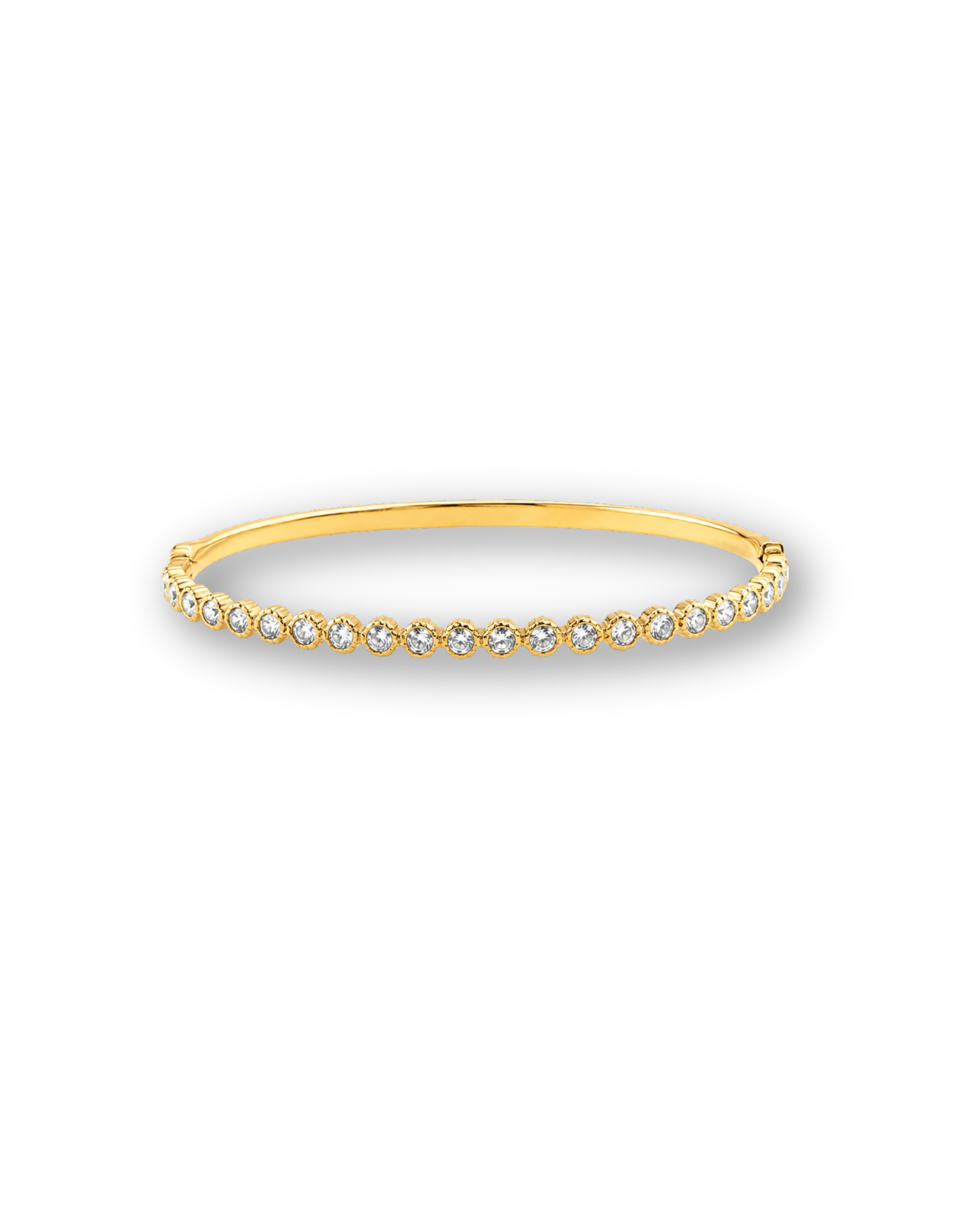 Sparkling Bezel Link Bracelet