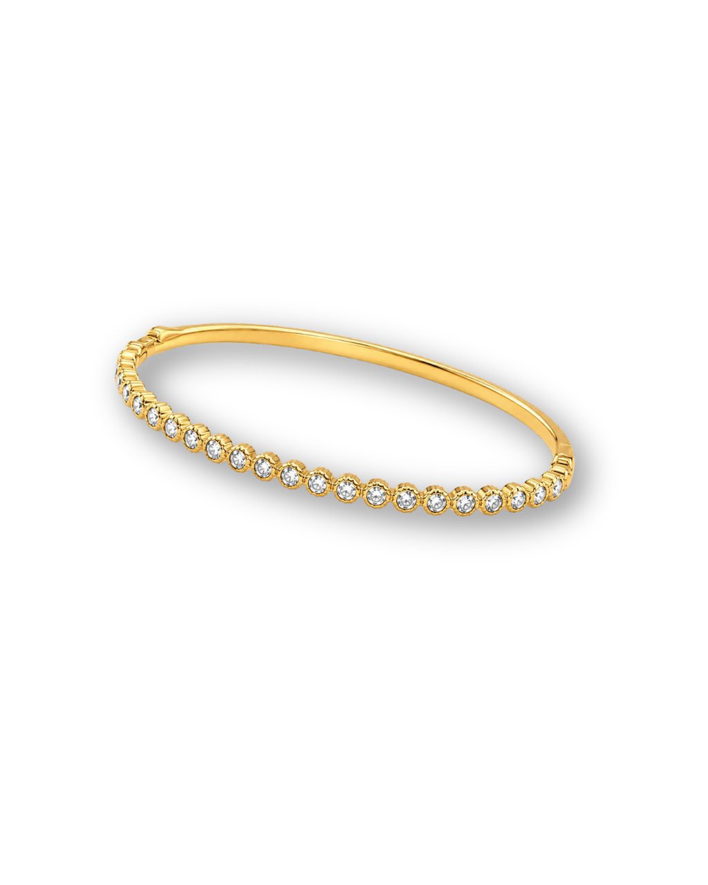 Sparkling Bezel Link Bracelet