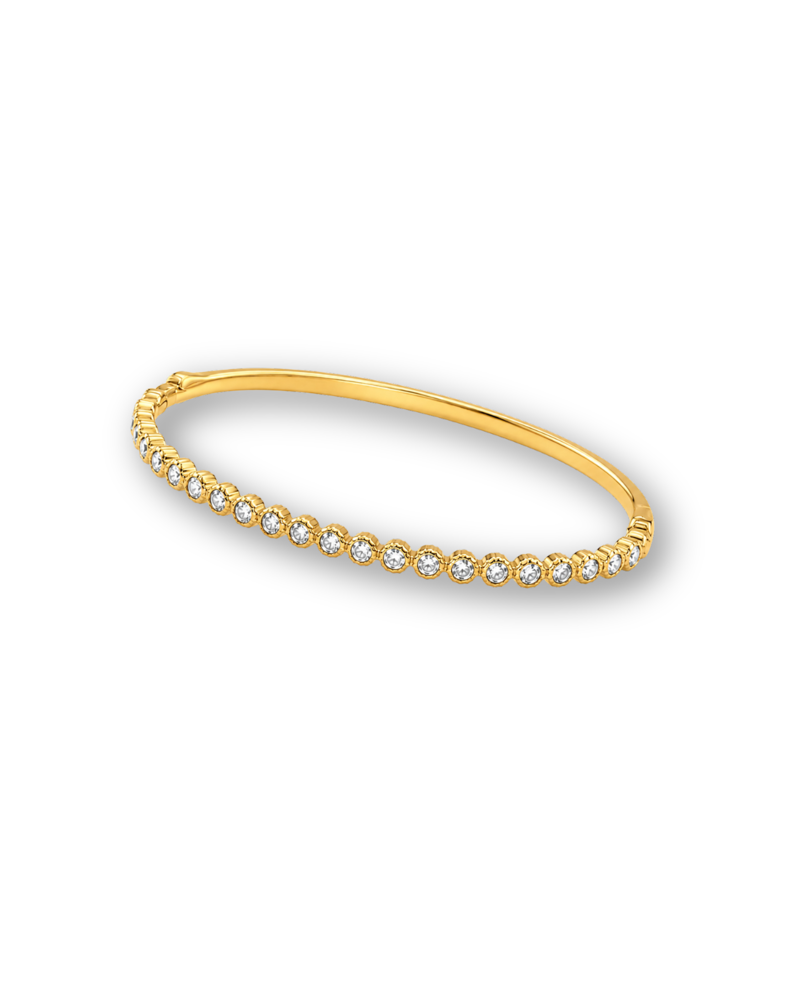 Sparkling Bezel Link Bracelet