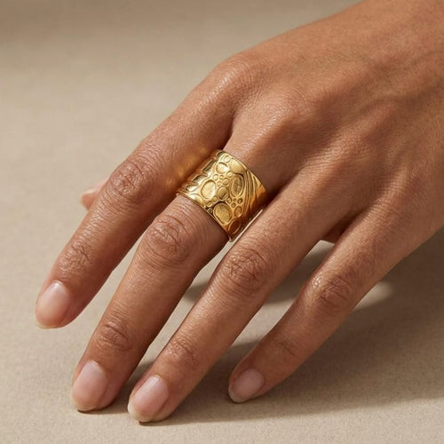 Bold Vintage Adjustable  Ring