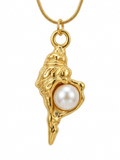 Sea shell Pearl Pendant